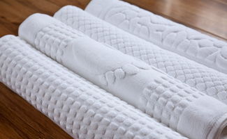 提花毛巾高清图片赏析 纺织品上光皂的完美搭档